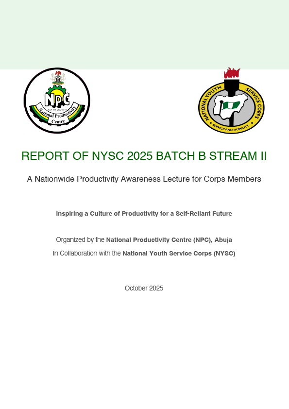 NYSC_2025_Batch_B_Stream_II_Report_Cover